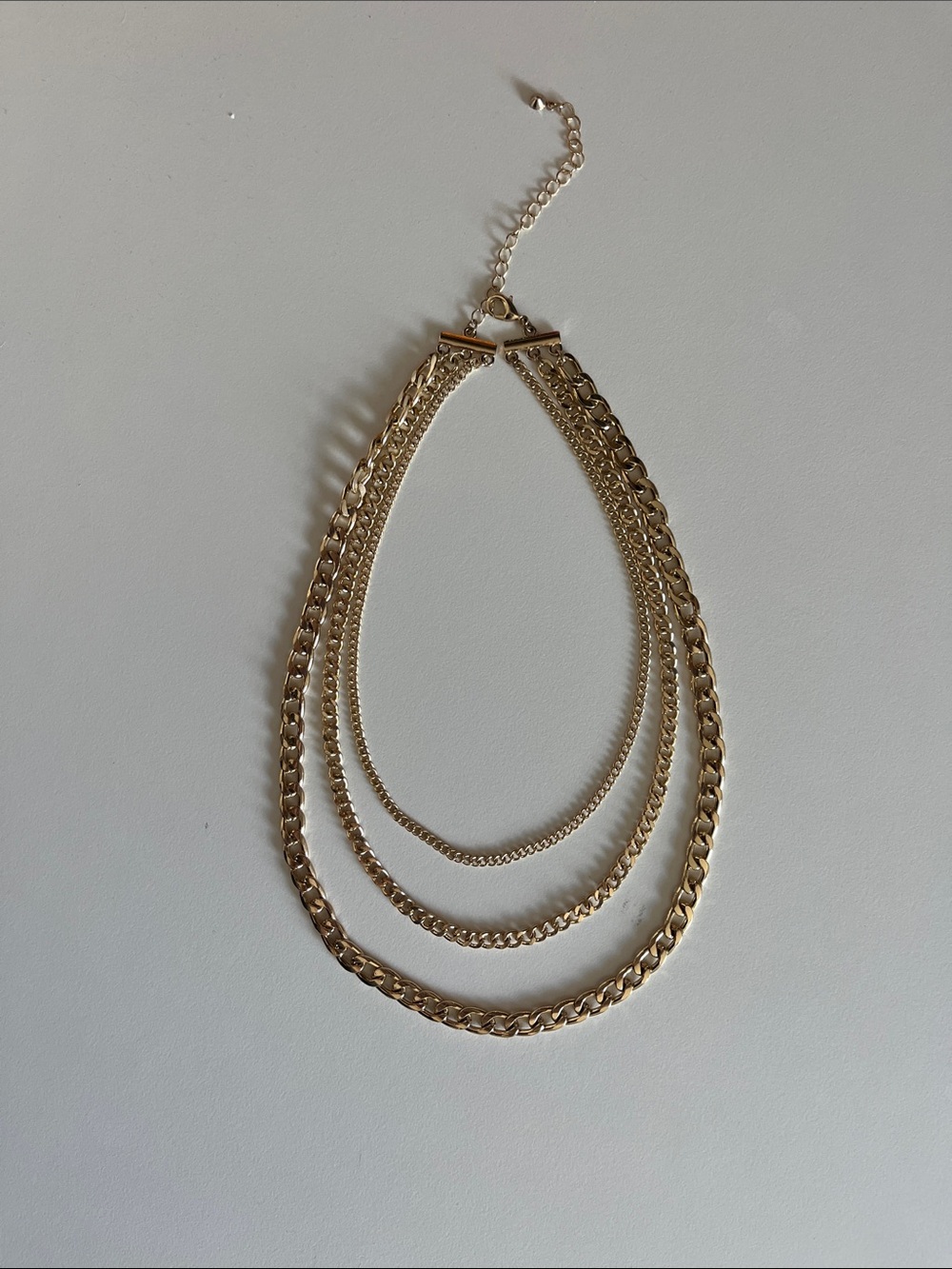 Layered Gold Chain Necklace for Women - Chic Multi-Strand